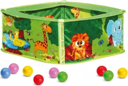 Bino zelený bazének s balónky