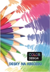 Karton P+P desky na abecedu Pastelky