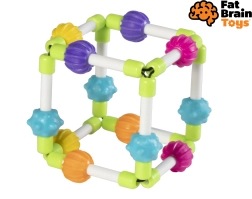 Fat Brain měkká smyslová hračka Quubi pro miminka