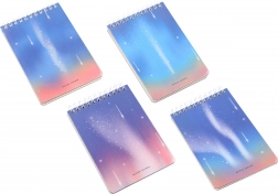 Poznámkový blok na spirále 10 × 14 cm, 80 stran – Zodiac