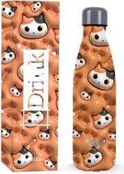 Termoska s oranžovou kočkou 500 ml