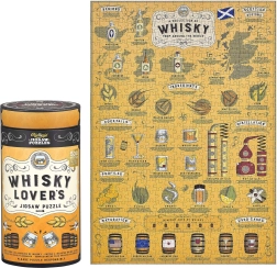 Puzzle pro milovníky whisky 500 dílků