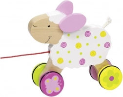 Dřevěná tahací ovečka Zuzka GOKI