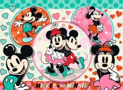 Ravensburger puzzle Mickey a Minnie – vysněný pár XXL 150 dílků