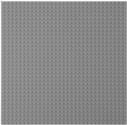 Stavební deska pro stavebnice šedá 40x40 cm