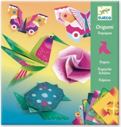 Origami neonové Tropy od Djeco
