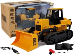 rc buldozer s pásy ovládaný gesty ruky 2.4 ghz 1:28