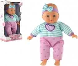 Panenka My Little Friend s mašlí 30 cm