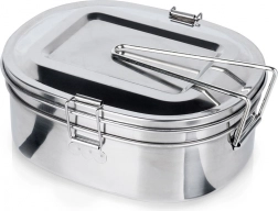 Ocelová turistická menážka/lunch box 2dílná 350/900 ml REDCLIFFS