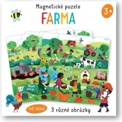 Svojtka & Co. Magnetické puzzle Farma