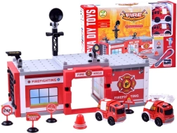 Stavebnice hasičská stanice, 59 dílků
