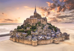 Puzzle Mont Saint-Michel 1500 dílků CLEMENTONI