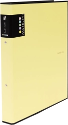 Pořadač A4 PASTELINI žlutý, 2kroužkový laminovaný