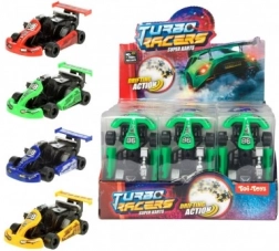 Plastová motokára 9cm - různé barvy