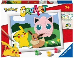 CreArt Pokémon – malování podle čísel