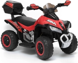 Dětský akumulátorový čtyřkolka Rebel červená