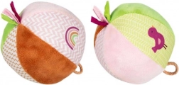 Plyšový míček s chrastítkem Goki