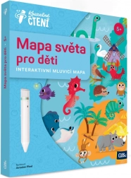 Mapa světa pro děti Kouzelné čtení