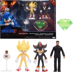 Sonic the Hedgehog 3 Movie Collection – sada 5 figurek 2,5”