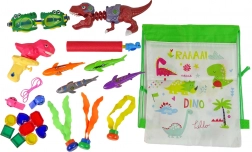 Dětská potápěčská sada s dinosaury do vody a bazénu