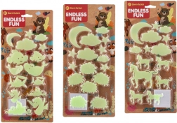 Svítící zvířátka na zeď nebo strop