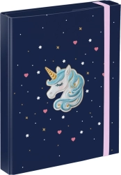 Desky na školní sešity A5 BAAGL Unicorn Gold