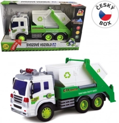 MaDe Popelářské Auto s Kontejnerem a Setrvačníkem