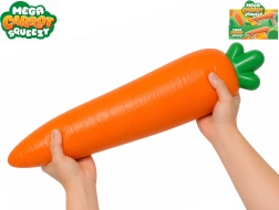 Mega squeeze strečová jumbo mrkev - 1 kus
