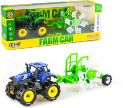 Traktor na setrvačník s přívěsem