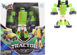 Robot 2v1 traktor – plastový transformující robot