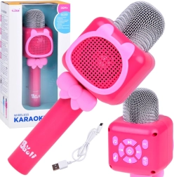 Bezdrátový dětský karaoke mikrofon s nahráváním a Bluetooth