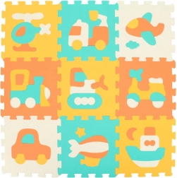 Pěnové puzzle s dopravními prostředky