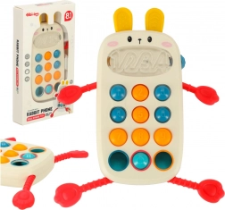 Sensoryční telefon–kousátko pro miminka Bibi-inn