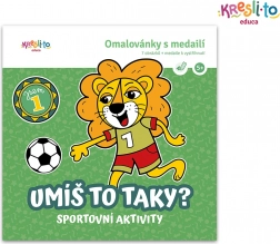 Omalovánky Umíš to taky? Sportovní aktivity