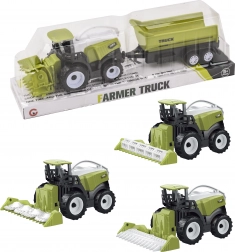 Kombajn s přípojným vozíkem