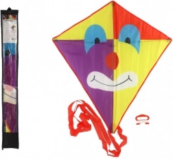 Létající drak Klaun z nylonu 78 × 88 cm