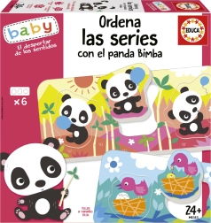 EDUCA Baby Puzzle Panda Bimba a kamarádi