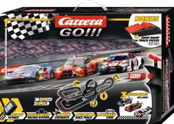 Autodráha Carrera GO DTM Super Racer 1:43 s třemi vozy a loopingem