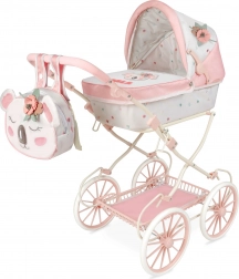 DeCuevas skládací kočárek pro panenky s batůžkem Koala 81 cm