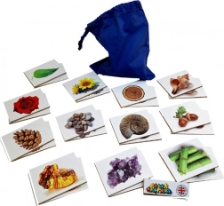 Přírodniny - dřevěné pexeso 24 dílů