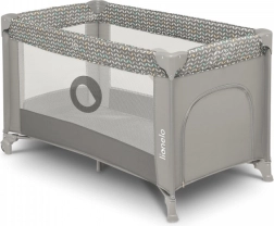 Cestovní postýlka Lionelo Stefi – Grey