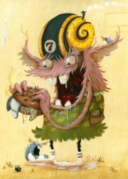 Puzzle Nezdravé jídlo - Zozoville od Heye, 1000 dílků