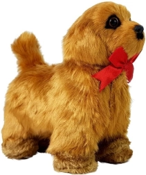 Interaktivní pejsek – chodí a štěká, hnědý