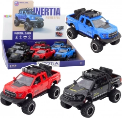 Terénní auto Raptor s otevíracími dveřmi, pohonem, světly a zvuky