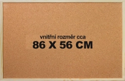 Korková podložka na puzzle Victoria 86 × 56 cm