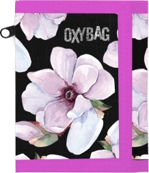 Textilní peněženka OXY Floral na suchý zip