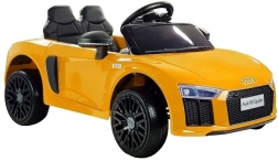 Elektrické autíčko AUDI R8 Spyder – žluté