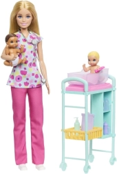Barbie herní set povolání – pediatrička