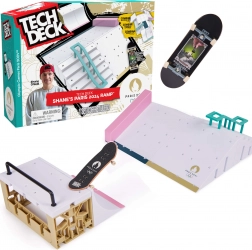 Tech Deck fingerboard rampa Shane O'Neill Paris 2024 s deskou