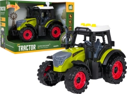 Interaktivní dětský traktor se světly a zvuky, světle zelený - 1 kus